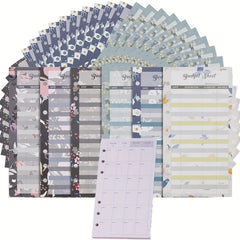 60pcs Budget Binder Paper Refill for Cash Envelopes