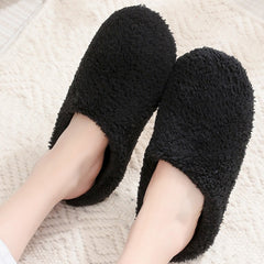 Women's Plush Lined Indoor Slippers - Cozy House Shoes