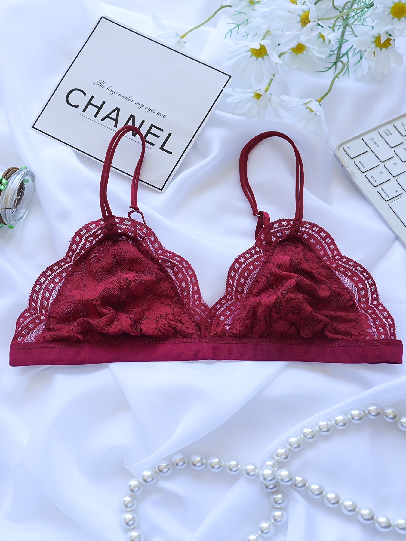 Wireless Lace Bra Breathable & Stylish