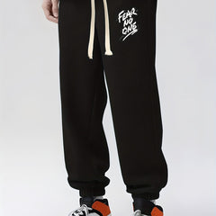 Loose Fit Drawstring Sweatpants for Men Spring Autumn
