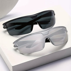 2pcs Men's Cycling Sports Sunglasses Mixed Decorative PC Eyewear