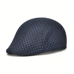 Men's Mesh Beret Visor Hat Outdoor Breathable Cap
