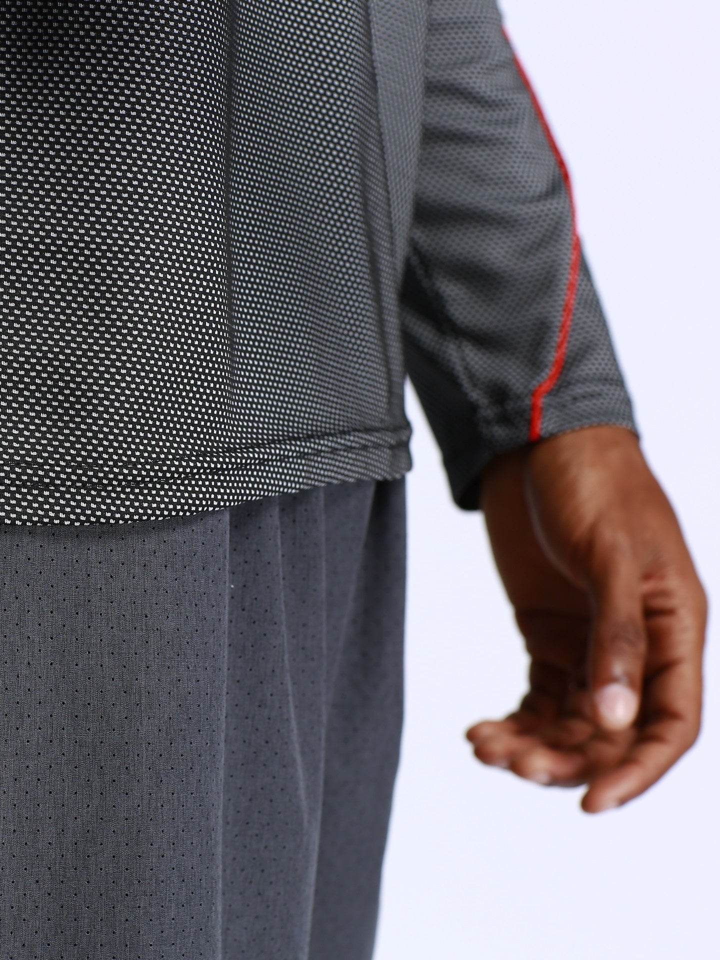 Men's Quick Dry Long Sleeve Sports Shirt for Outdoor Activities