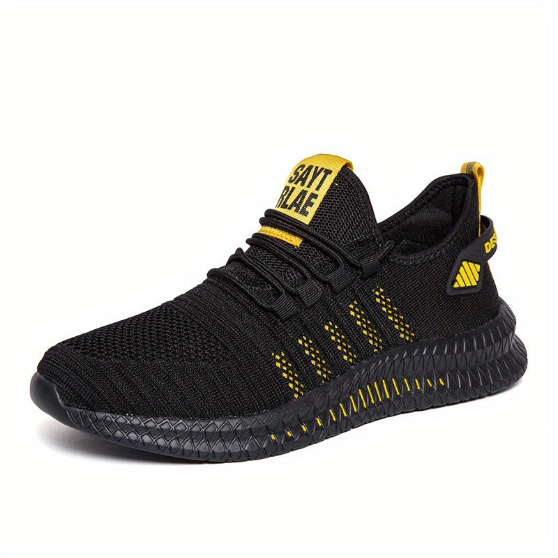 Men's Lightweight Knitted Sneakers for Running