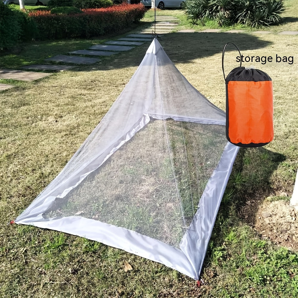 Portable Triangle Mosquito Net for Camping Easy Set Up Carry
