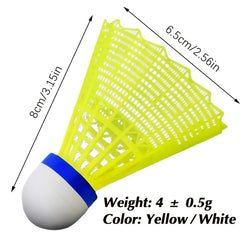 1pc Durable Badminton Shuttlecock Yellow