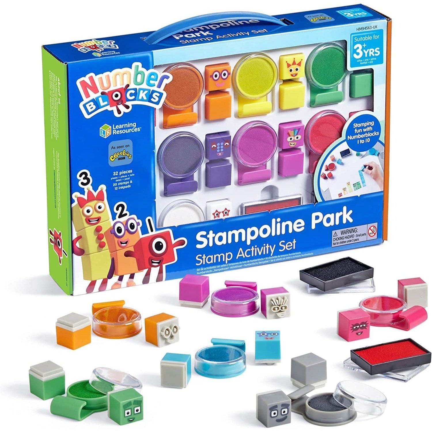 Numberblocks Stampoline Park Activity Set