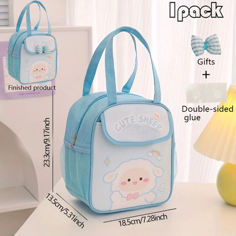 1pc Insulated Bag Aluminum Foil Film Breakfast Bag