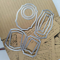 Flowers Metal Cutting Dies or Stamps Set for Greeting Card Scrapbooking Craft