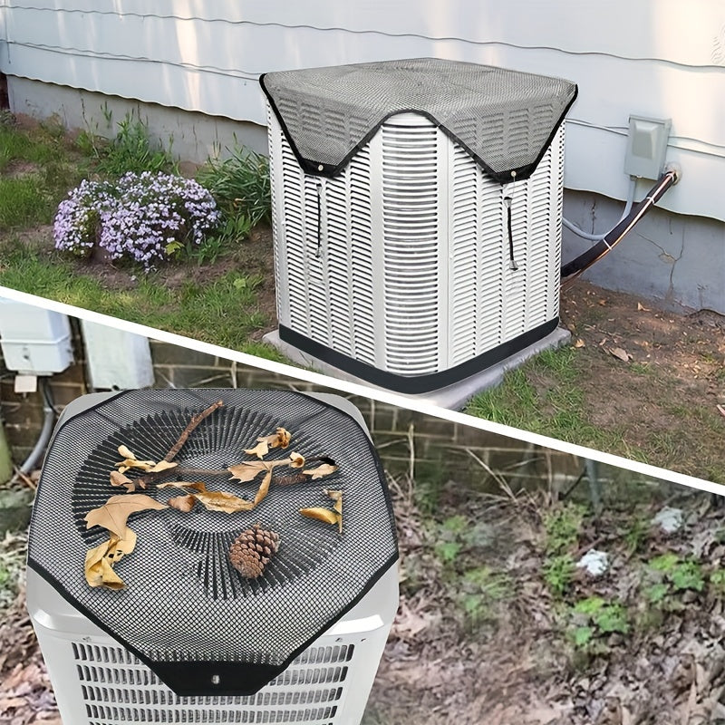 Central Air Conditioner Leaf Guard Mesh All Seasons AC Top Cover