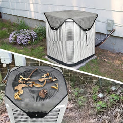 Central Air Conditioner Leaf Guard Mesh All Seasons AC Top Cover