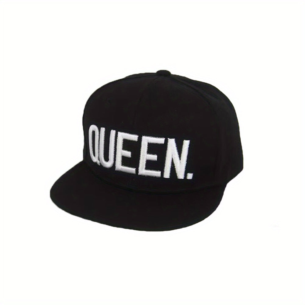 Queen Embroidery Baseball Cap Snapback Hat Hip Hop Sun Hat