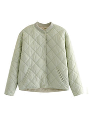 Women's Solid Pocket Long Sleeve Coat
