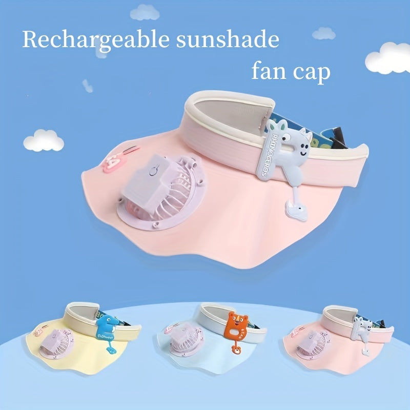 Colorful Matching Summer Kids Sun Hat w/ Large Brim