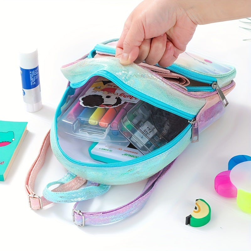 Laser Pony Casual Backpack Schoolbag for Kids