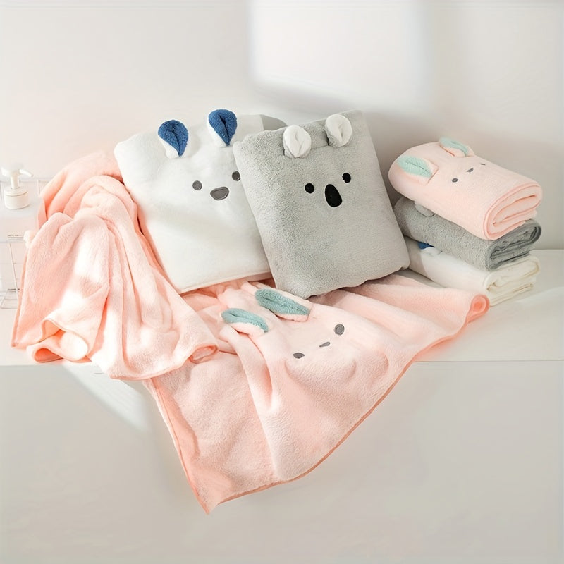 Rabbit Ear Hair Drying Cap Quick Drying Towel for Women