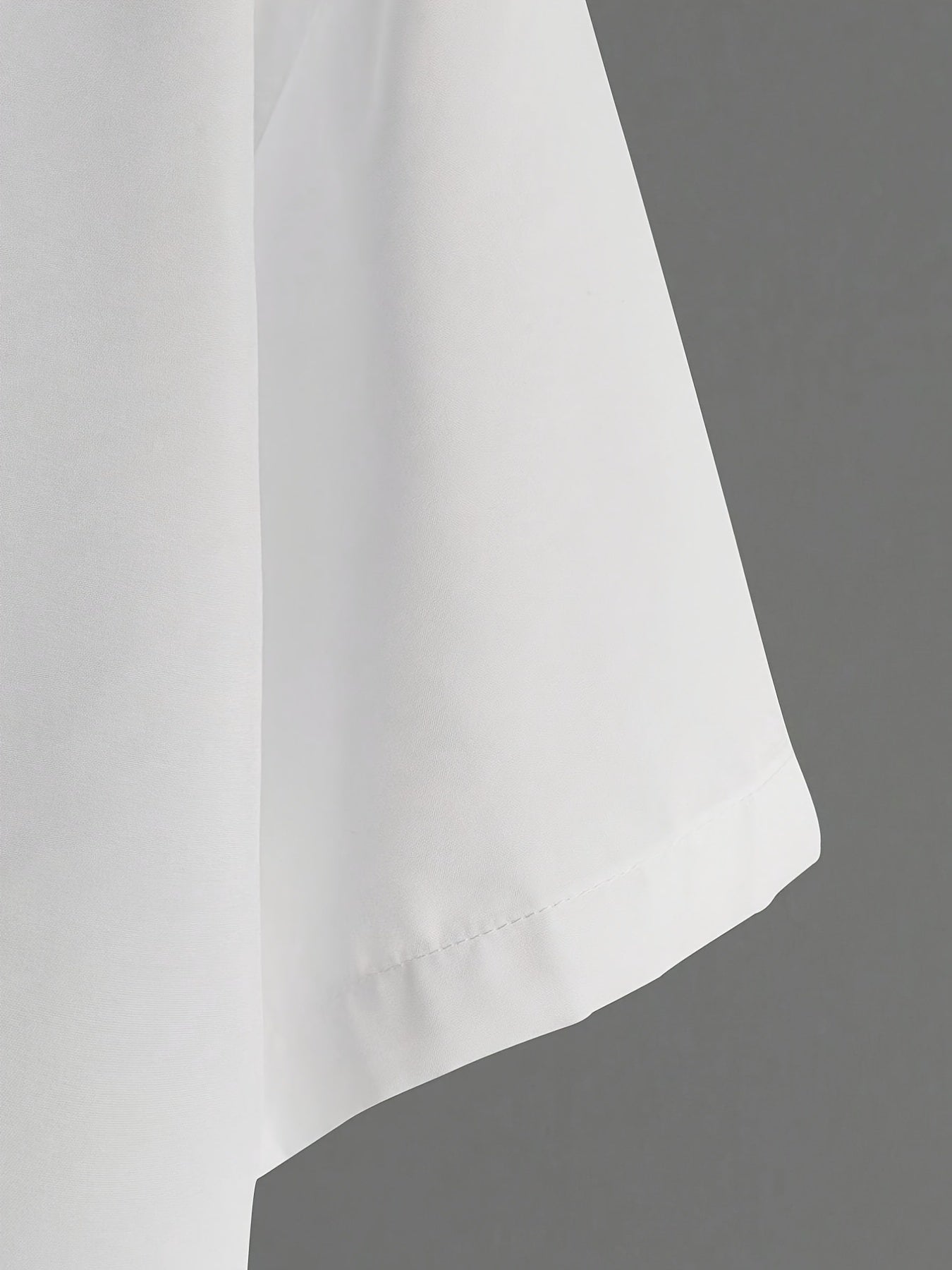 Men's Short Sleeve Lapel Shirt - Button Up Tops