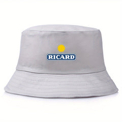 Sun Printed Bucket Hat Cotton Lightweight Sunshade Fisherman Cap