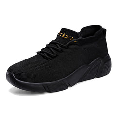 Men's Slip on Sneakers with Shoelaces Lightweight and Breathable
