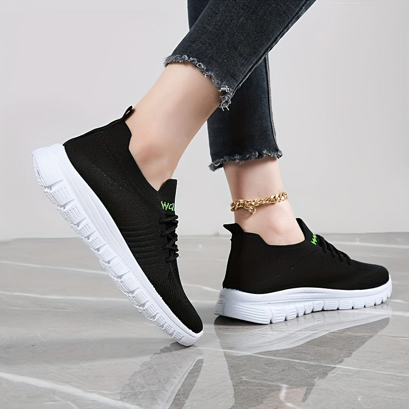 Mesh Breathable Running Shoes Lightweight Non slip Low Top Sneakers