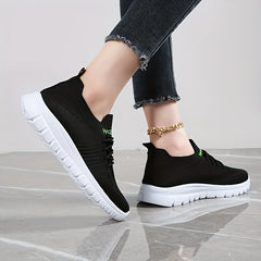Mesh Breathable Running Shoes Lightweight Non slip Low Top Sneakers