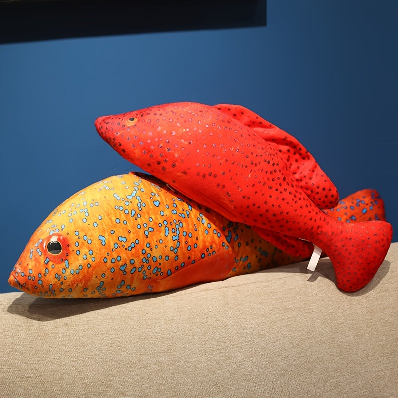 Funny Simulation Fish Plush Doll Soft Stuffed Animal Gift