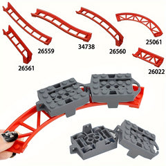 2pcs City Roller Coaster Track Set - Compatible