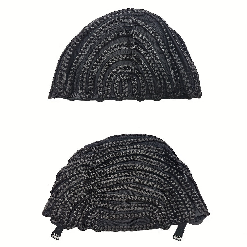 Crochet Braided Wig Cap For Women Adjustable Easy Sew In Hair