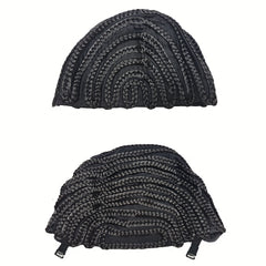 Crochet Braided Wig Cap For Women Adjustable Easy Sew In Hair