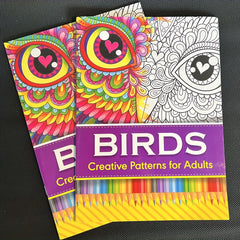 Colorful DIY Drawing Book for Student and Adult