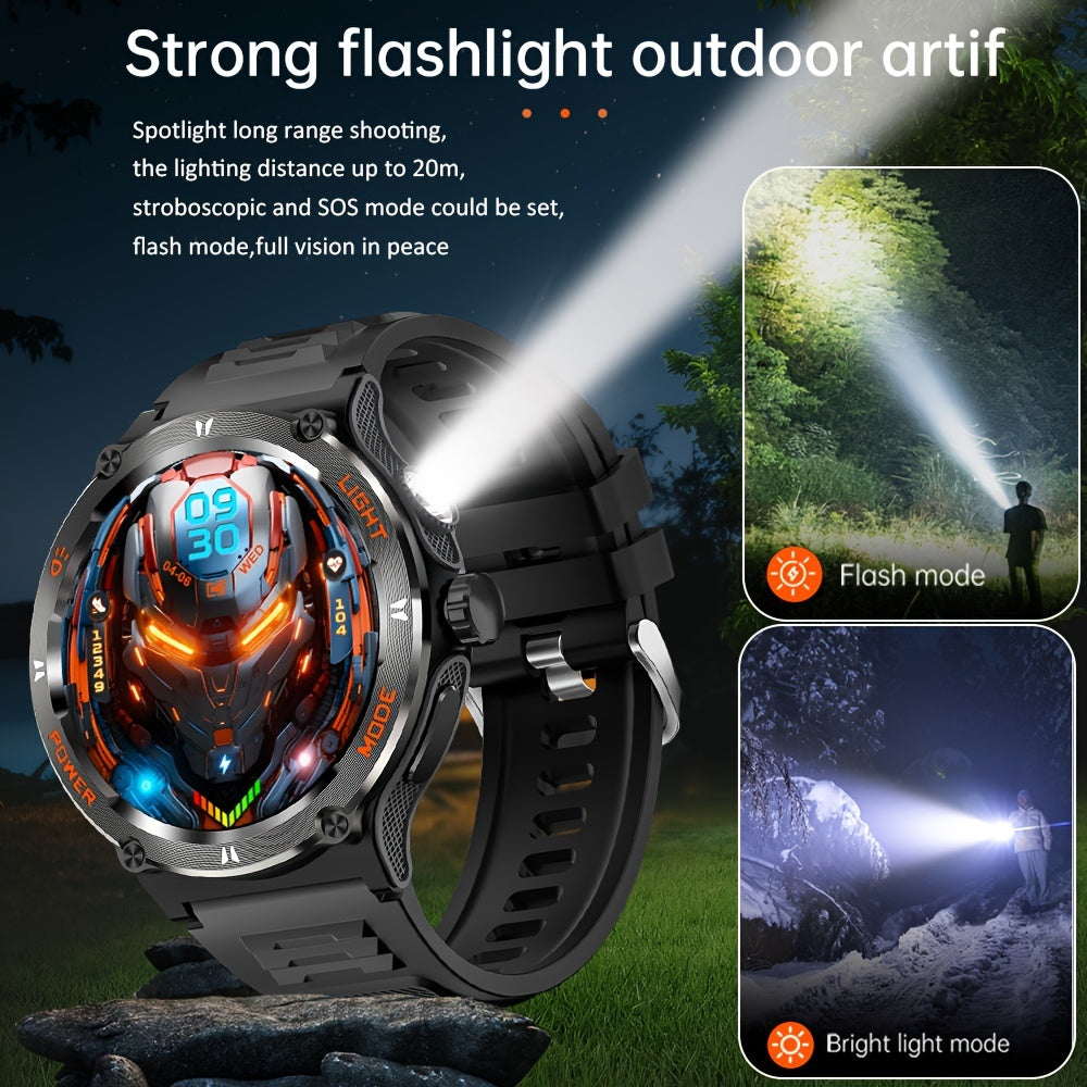 Synwoo Hybrid Smart Watch 3 Full Touch Screen IPX8 Waterproof Voice Control