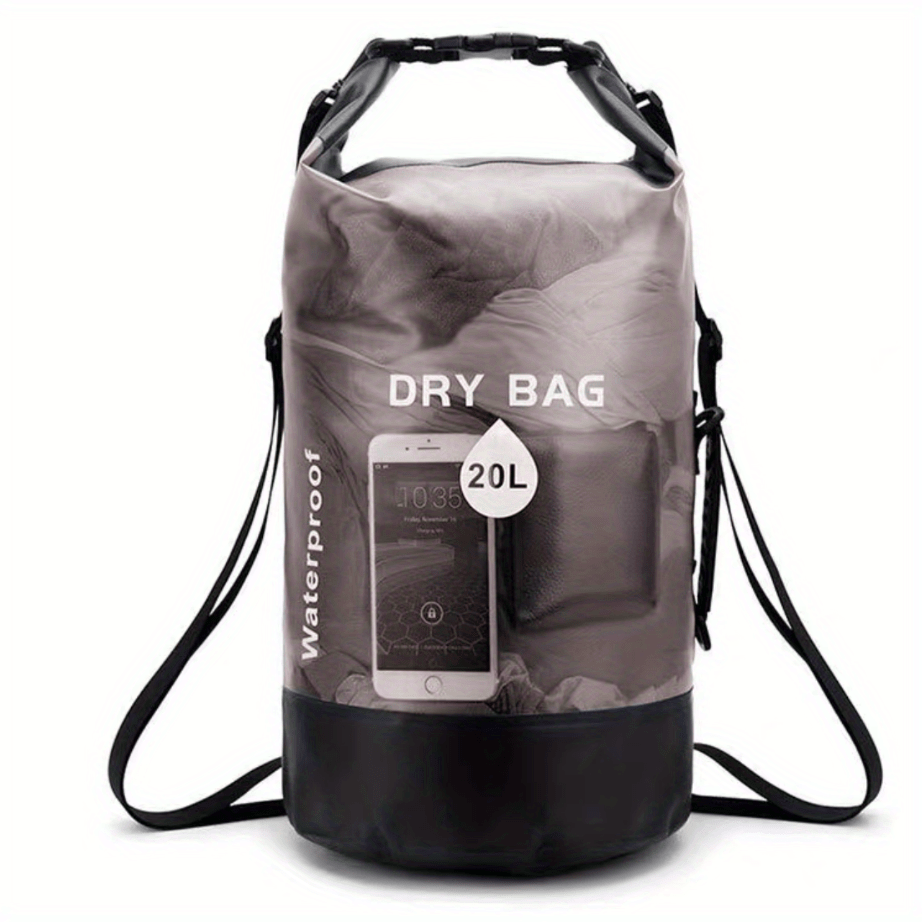 20L Waterproof Dry Bag with Phone Case for Travel Swimming Boating Kayaking Camp
