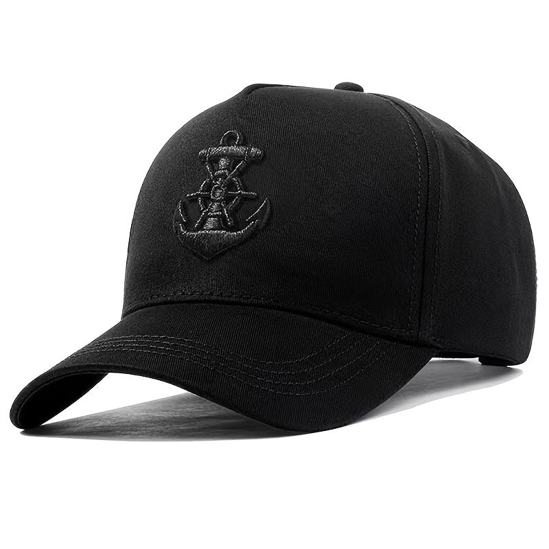 Men's Cotton Anchor Baseball Cap