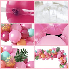 99pcs Flamingo Balloon Decoration for Summer Theme Party