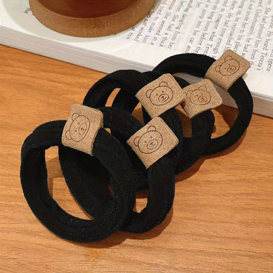 5pcs High Elastic Hair Ring Style Hair Ties