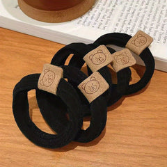 5pcs High Elastic Hair Ring Style Hair Ties