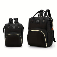 Portable Oxford Cloth Mother And Baby Bag Backpack