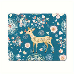 Deer And Love Mouse Pad Christmas Gift
