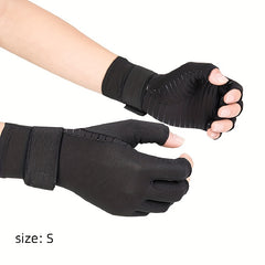 Copper Fiber Compression Gloves - Joint Warm Glove for Men and Women