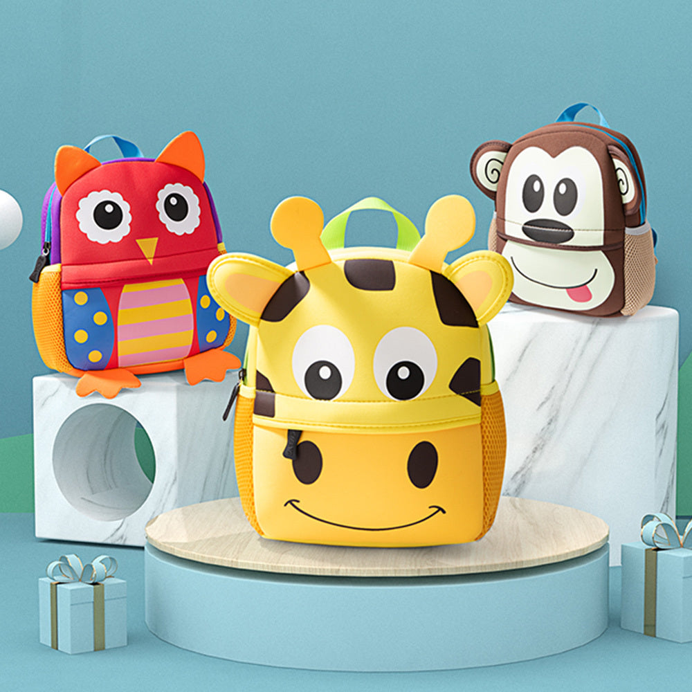 Student Cartoon Animal Schoolbag Kindergarten Backpack