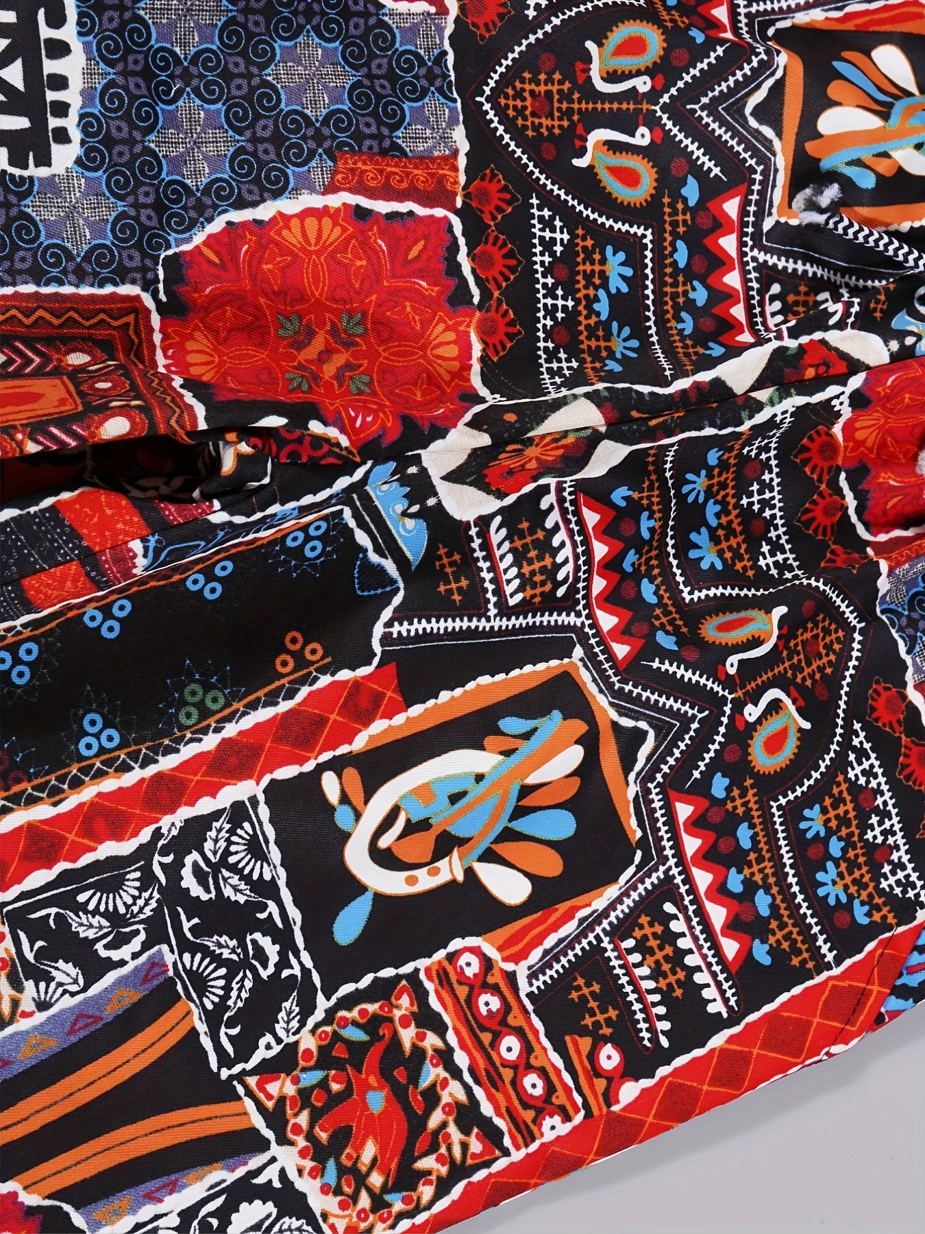 Boys Casual Ethnic Pattern Pants Spring Autumn Kids