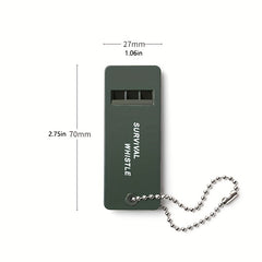 Portable Lifesaving Whistle for Outdoor Survival Keychain