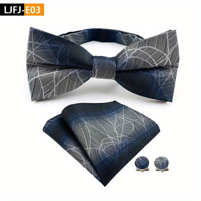 Paisley Bow Tie & Pocket Towel Set