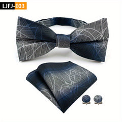 Paisley Bow Tie & Pocket Towel Set