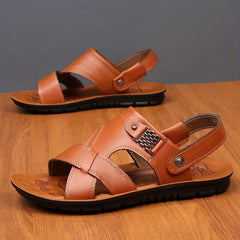 Men's Durable Non Slip Hiking Sandals Comfy Beach Shoes