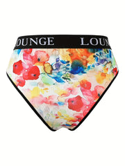Sexy Briefs Women's Floral Print Underwear