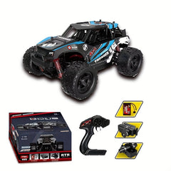4WD 2.4Ghz Racing Car 31km/h High Speed Powerful Motor Durable All Terrain Tires