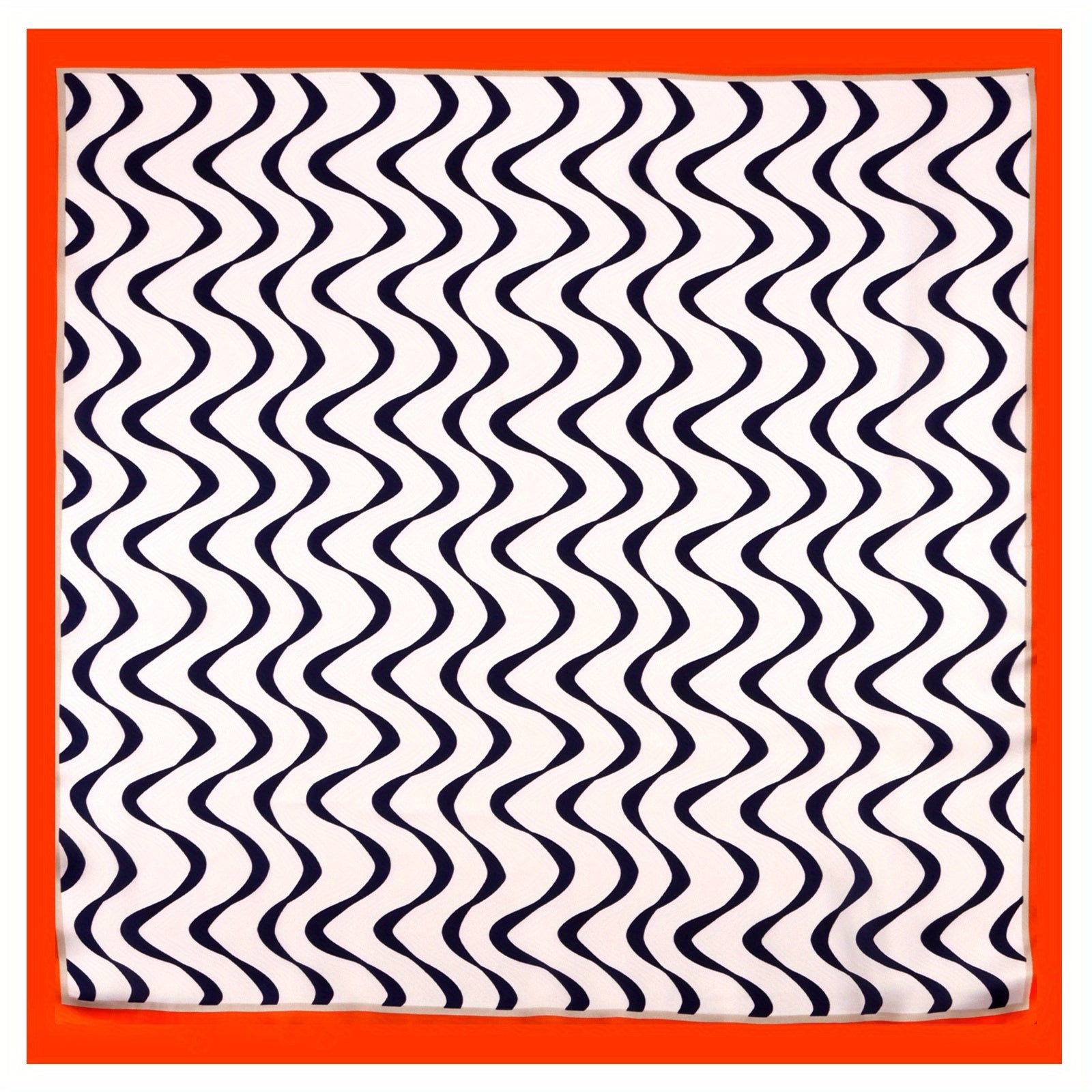 70cm Silk Square Scarf Satin Print Scarf Head Neck Scarf