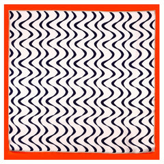 70cm Silk Square Scarf Satin Print Scarf Head Neck Scarf