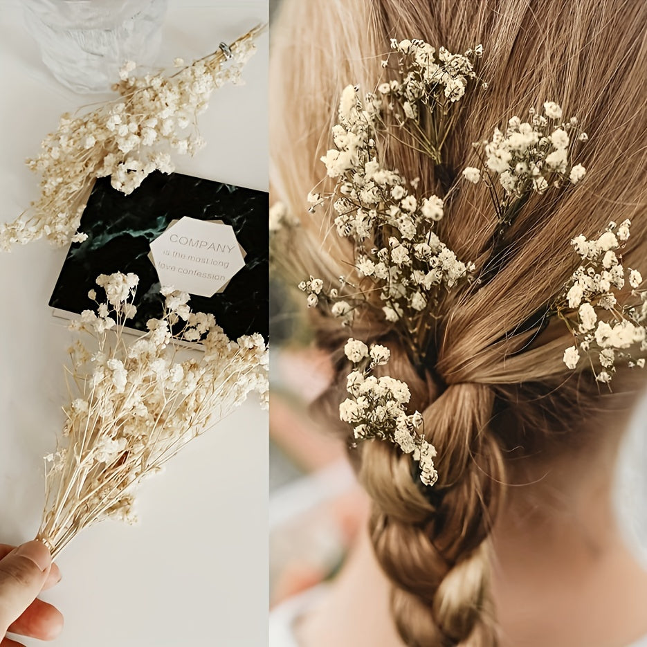 Natural Gypsophila Branches for Party Table Vase Wedding Home DIY Wreath Floral